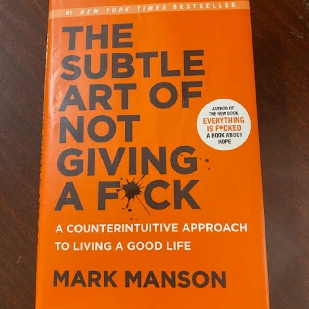 The subtle art of not giving a f